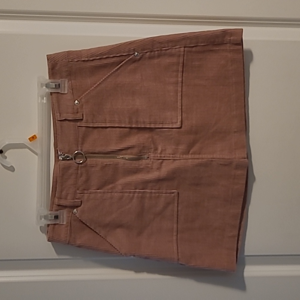 3/$27 Almost Famous high rise corduroy mini skirt